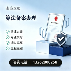 南宁算法备案申报服务